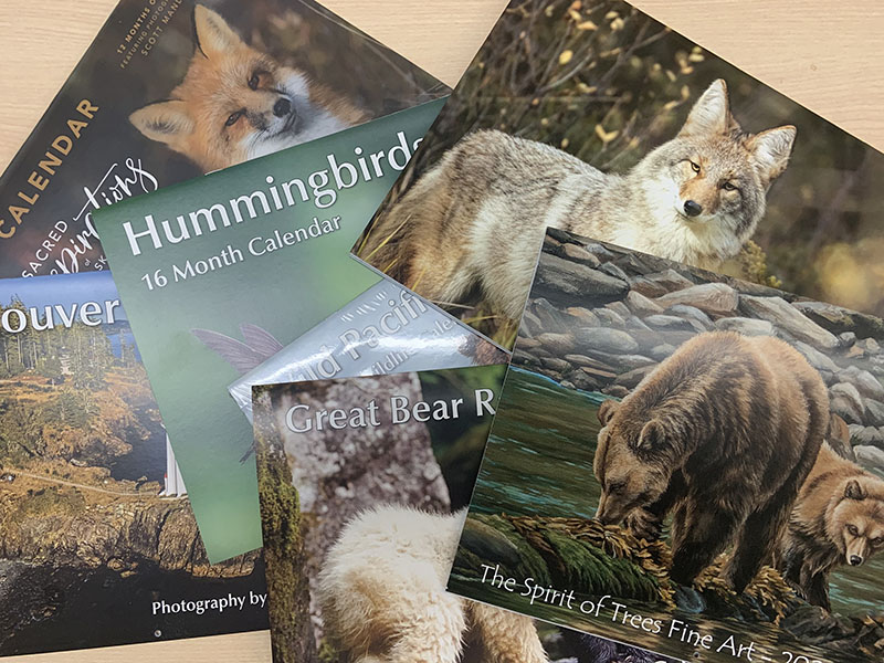 Magazines - samples displayed